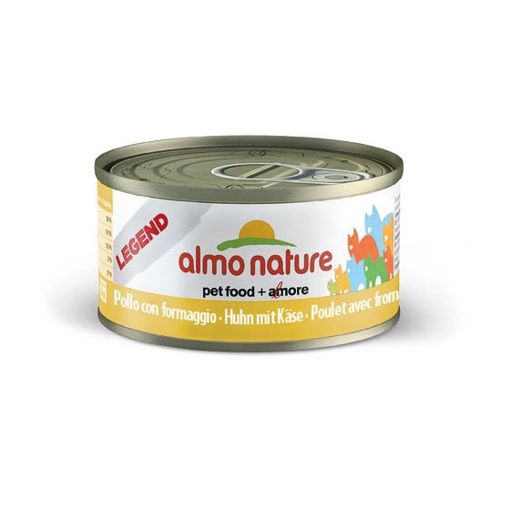 Box 70 g for cat Almo nature chicken with cheese