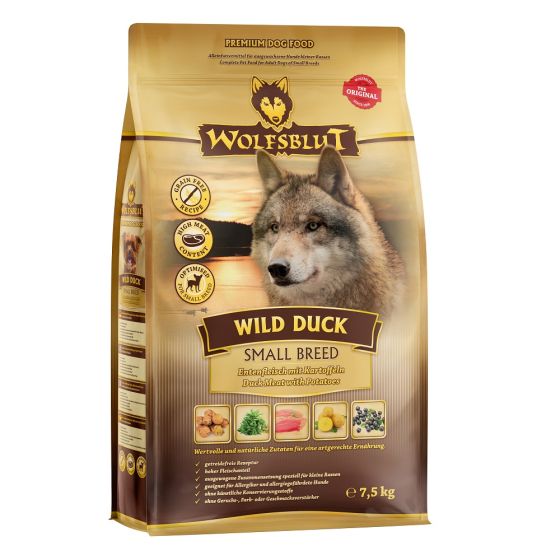 Wolfsblut Small Adult Wild Duck 7.5kg