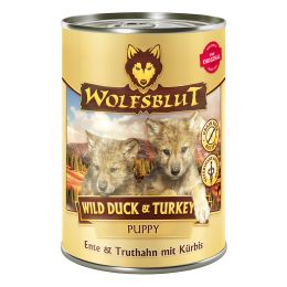 Wolfsblut Puppy Wild Duck & Turkey Puppy 6x395g