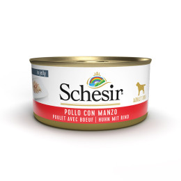 Schesir Dog Food – Chicken and Beef, 150g