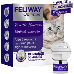 Feliway Optimum Kit de Demarrage 30 Jours 48ml
