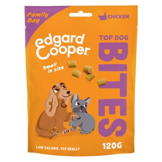 E&C Canine Bites Poulet Family Pack 120gr