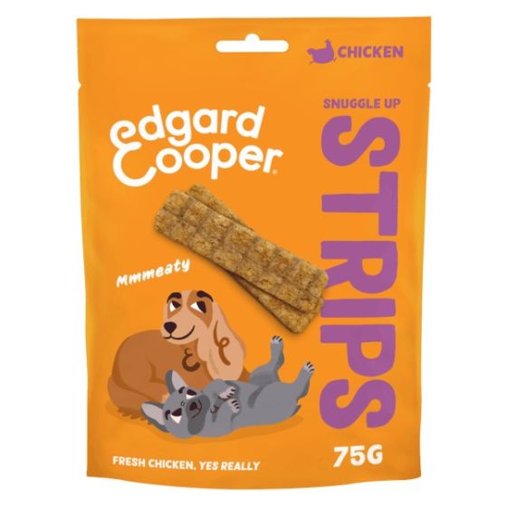 E&C Canine Strips Chicken 75gr