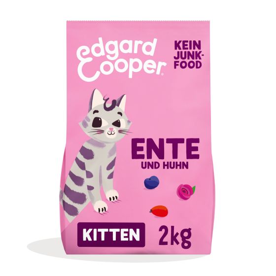 E&C Feline Kitten Fresh Duck and Chicken with Blueberries 2kg