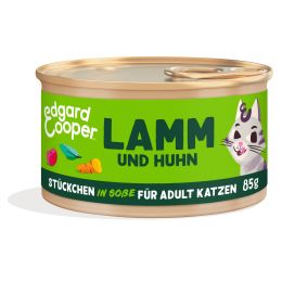E&C Feline Adult Lamb and Chicken with Cranberries 18x85gr