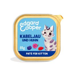 E&C Feline Kitten Cabillaud MSC et Poulet avec Myrtilles 85gr