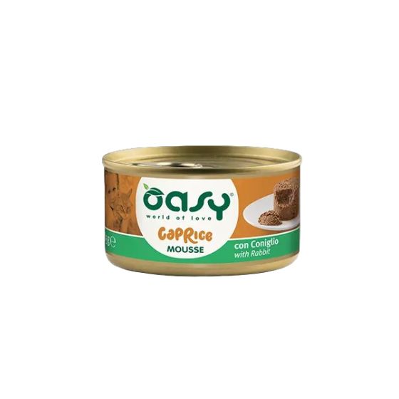 Oasy Boite Mousse Lapin 85 gr