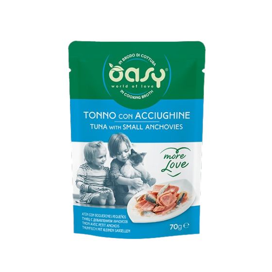 Oasy Sachet Thon Anchois 70gr