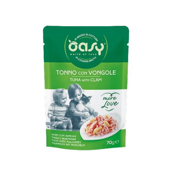 Oasy Sachet Thon Clams 70gr