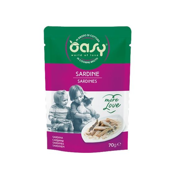 Oasy Sardine Sachet 70gr