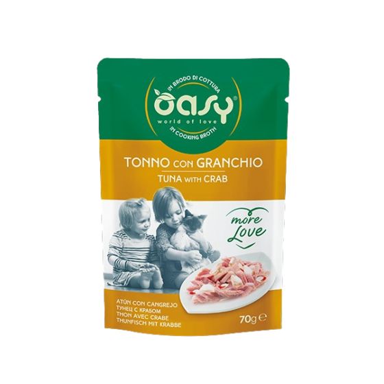 Oasy Sachet Thon Crabe 70gr