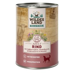 Wildes Land Boite Adult Boeuf Patate douce 6x400g