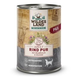 Wildes Land Adult Box PURE Beef Safflower Oil 6x400g