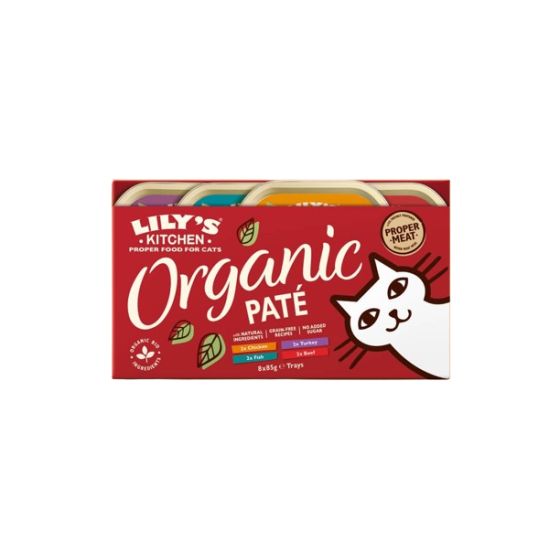 Lily's Kitchen Cat Organic Multipack 8x85gr