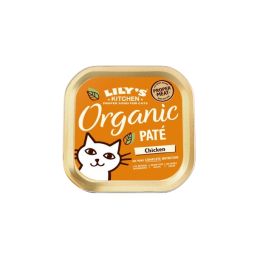 Lily's Kitchen Cat Paté Organic Poulet 85gr