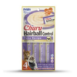 Inaba Churu Hairball Tuna 4x14gr