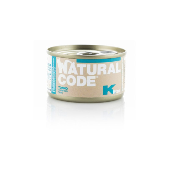 Natural Code Cat Boite Kitten Thon 85gr