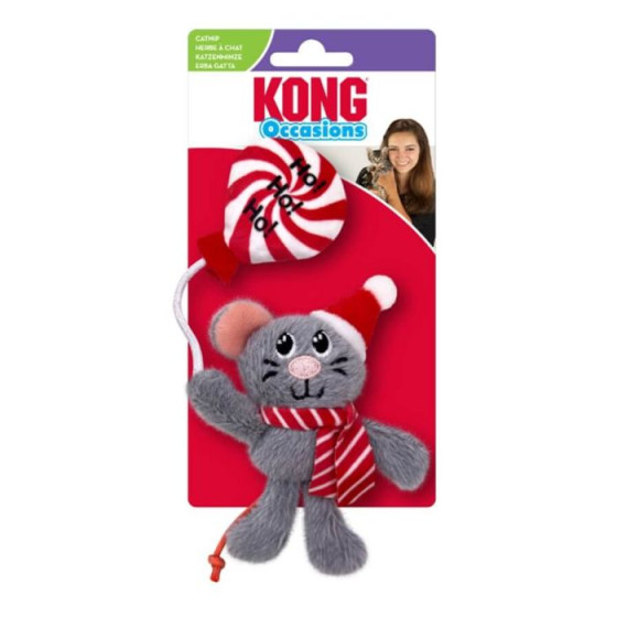 Kong Cat Holiday Occasions Mouse