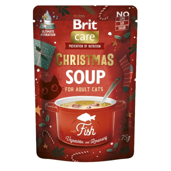 BRIT CARE Feline Adult Christmas Soup 75gr