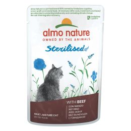 Almo Cat Sachet Sterilised Boeuf 30x70gr