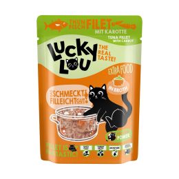 Lucky Lou Tuna Broth Bag with Carrot 70gr