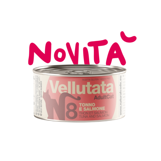 Natural Code Vellutata V8 Thon Saumon 24x85gr