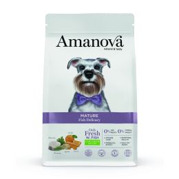 Amanova Dog Senior Low Grain All Breeds Fish Delicacy 10kg