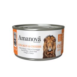 Amanova Cat Boite Chicken & Cheese (Bouillon) 24x70g