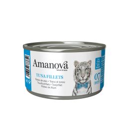 Amanova Cat Boite Tuna Fillets (Bouillon) 24x70g