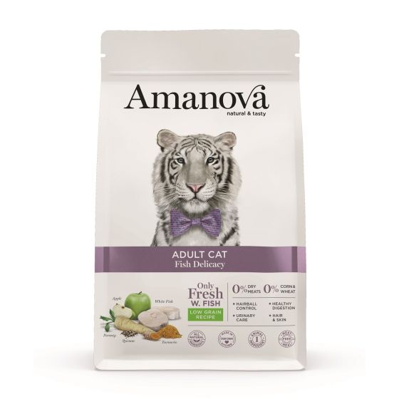 Amanova Cat Low Grain Fish Delicacy 6kg