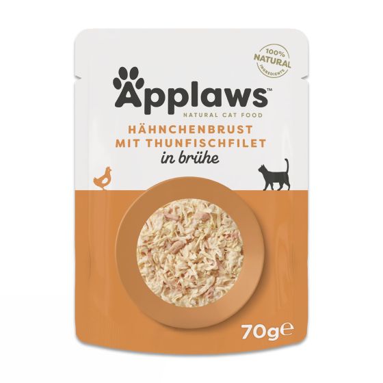 Applaws Chicken and Tuna Bag 70gr Applaws Chicken and Tuna Bag 70gr