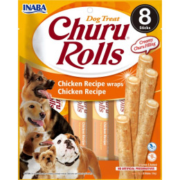 Inaba Dog Churu Rolls Poulet 8x12gr