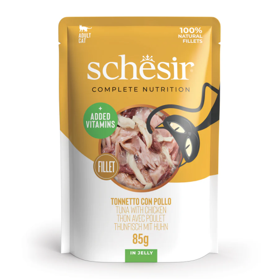 Schesir Cat 85g Bag Tuna with Chicken