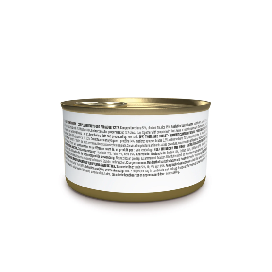 Schesir Cat Boite 70g (Bouillon) Thon&Poulet