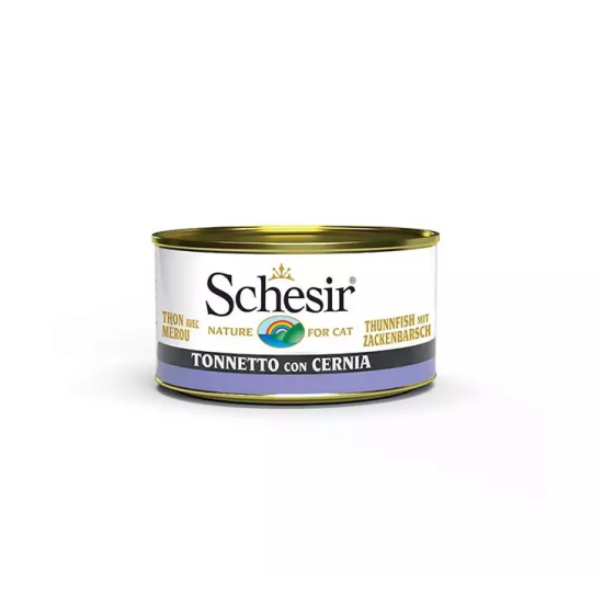 Schesir Cat Box 70gr Tuna with Grouper
