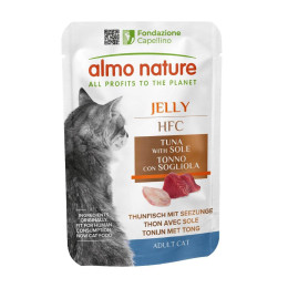 Almo Nature HFC Jelly Tuna Sole Sachet 55gr