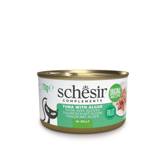 Schesir Cat Box 70g Tuna and Seaweed