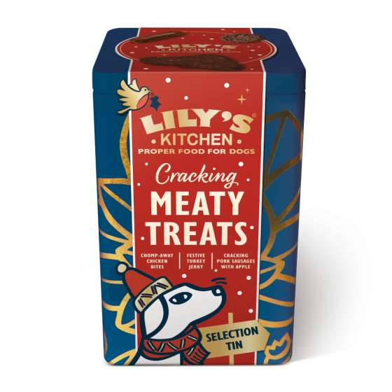 Lily's Kitchen Dog Boite Metal Festive Christmas Treats 300gr