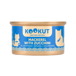 Kookut Cat Mackerel & Zucchini 70gr
