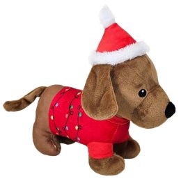 Peluche Chien de Noël