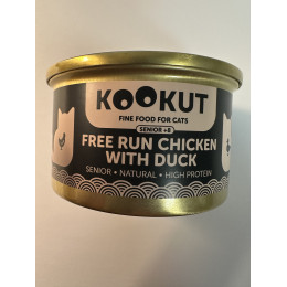 Kookut Cat SENIOR Chicken & Duck 70gr