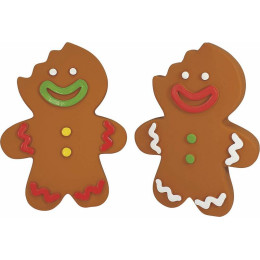 Latex gingerbread man toy, 20 cm 1pc