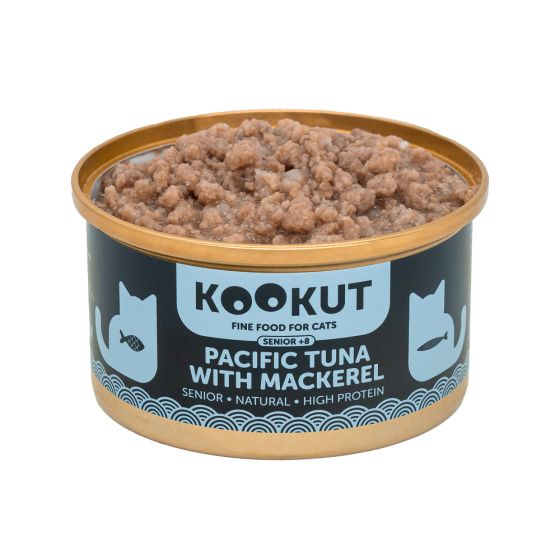 Kookut Cat SENIOR Tuna & Mackerel 70gr