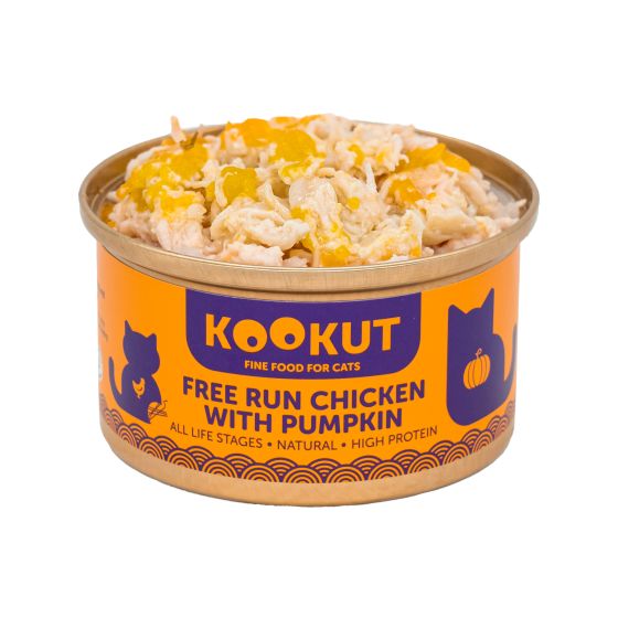 Kookut Cat Poulet & Citrouille 70gr