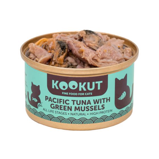 Kookut Cat Pacific Tuna & Green Mussel 70gr