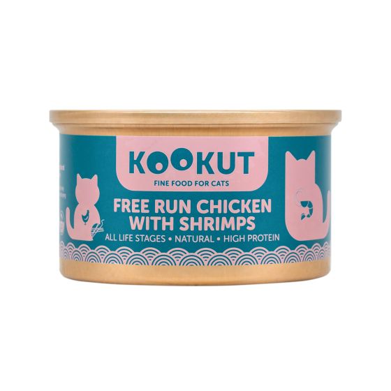 Kookut Cat Chicken & Shrimps 70gr