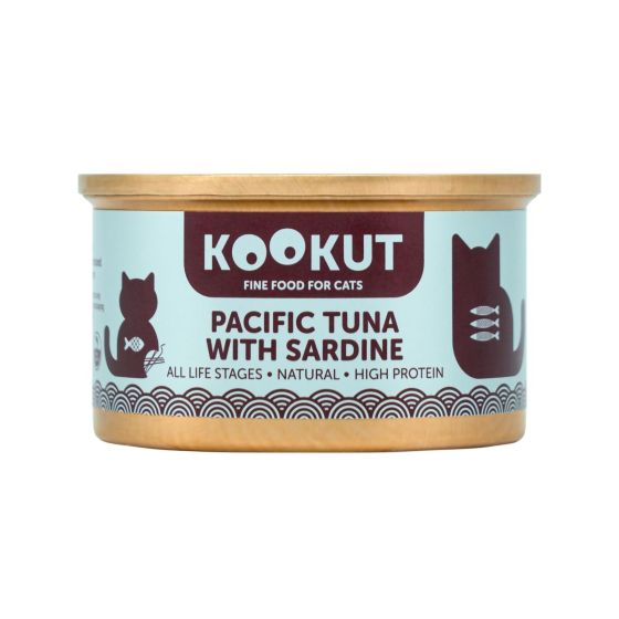 Kookut Cat Thon Pacifique & Sardine 70gr