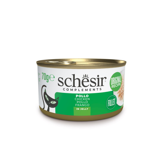 Schesir Cat Boite 70g Filet de Poulet