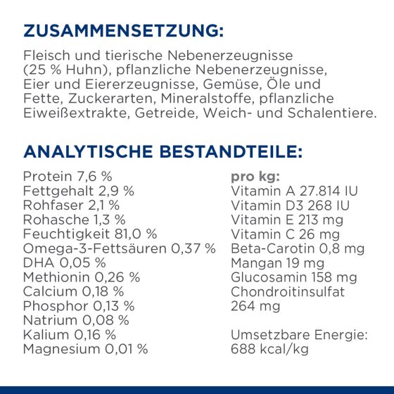 Prescription Diet™ Feline Metabolic + Mobility™ 12x85gr