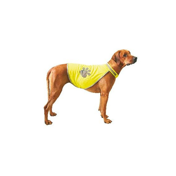 Safety-Dog, gilet de securite taille M reglable, a fermeture velcro